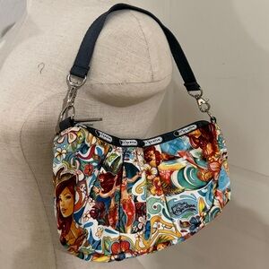 Kat Reeder LeSportsac Hawaii mermaid shoulder purse
